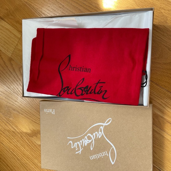 Authentic Christian Louboutin suede booties - Picture 9 of 10